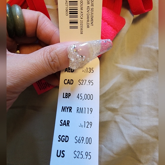 NWT La Senza Hot Pink Sexy Tease Lightly Lined Bra - Picture 6 of 6